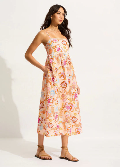 Seafolly Women's Spring Festival Midi Dress - Nectar