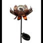 VivaTerra Lotus Flower Solar Garden Stake