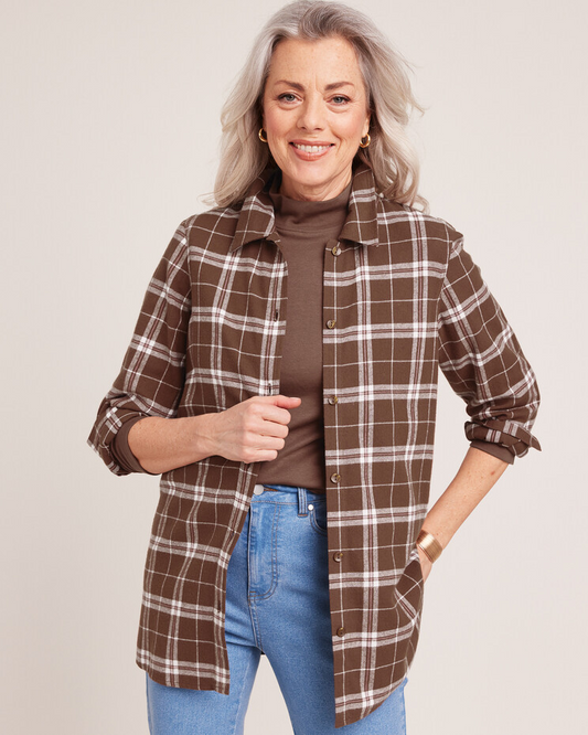 Blair Women's Super-Soft Flannel Shirt 3