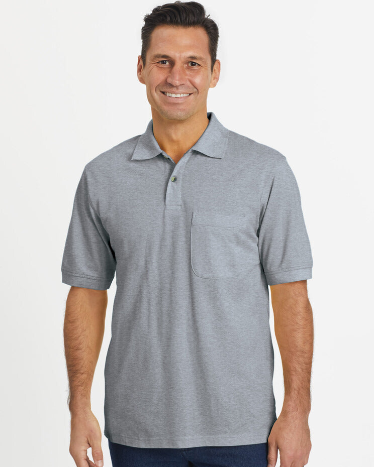 Blair Men's John Blair Short-Sleeve Piqué Knit Polo 1