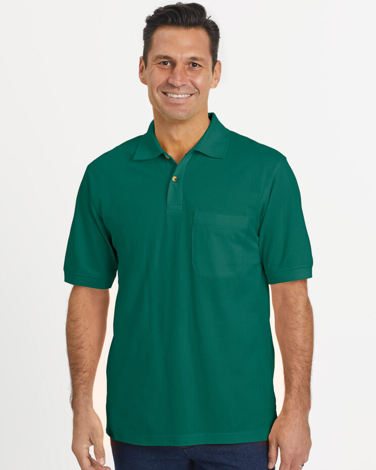 Blair Men's John Blair Short-Sleeve Piqué Knit Polo 2