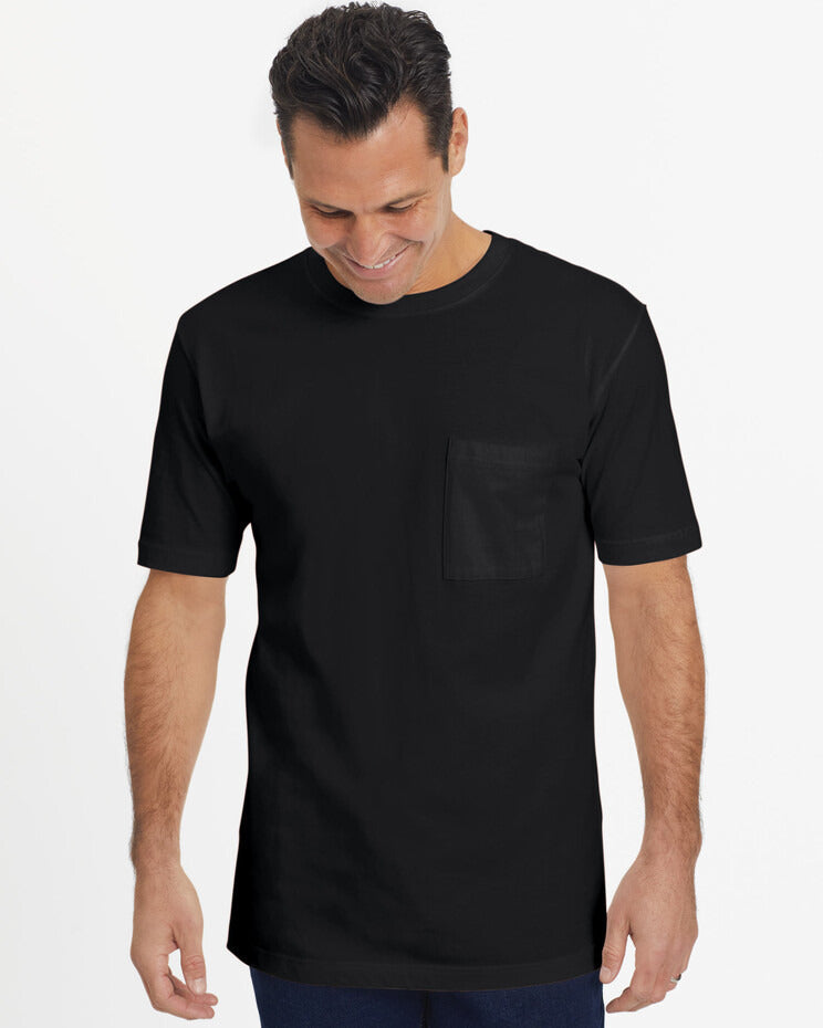 Blair Men's John Blair Everyday Jersey Knit Short-Sleeve Pocket Tee