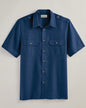 Blair Men's John Blair Short-Sleeve Linen-Look Pilot Shirt 2