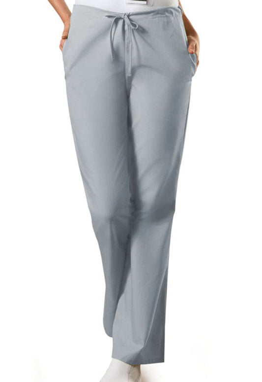 Cherokee Workwear Originals Women's Drawstring Pant #4101 - Grey