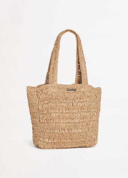 Seafolly Women's Shores Woven Tote Bag - Natural