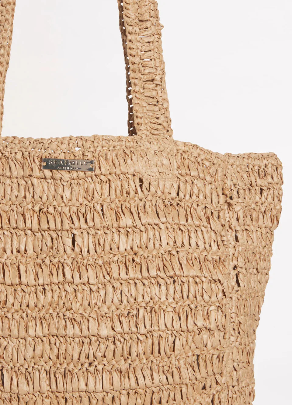 Seafolly Women's Shores Woven Tote Bag - Natural