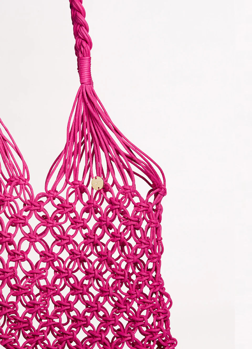 Seafolly Women's Macrame Cord Tote Bag - Pink