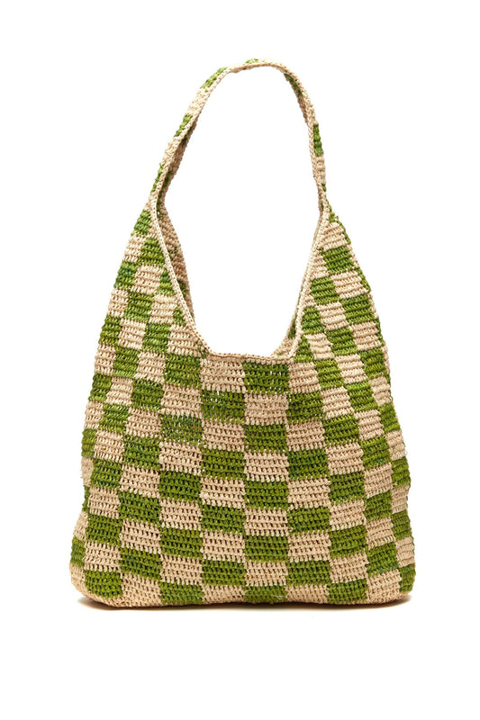 Mar Y Sol Abby Emerald Tote