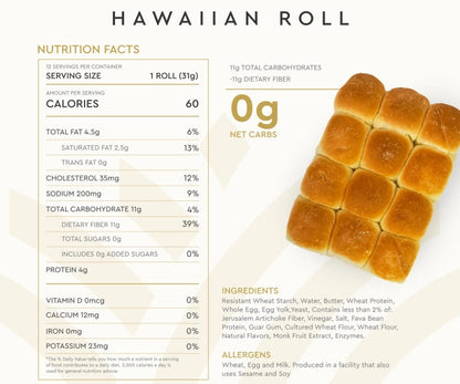 Hero Bread Hero Hawaiian Rolls