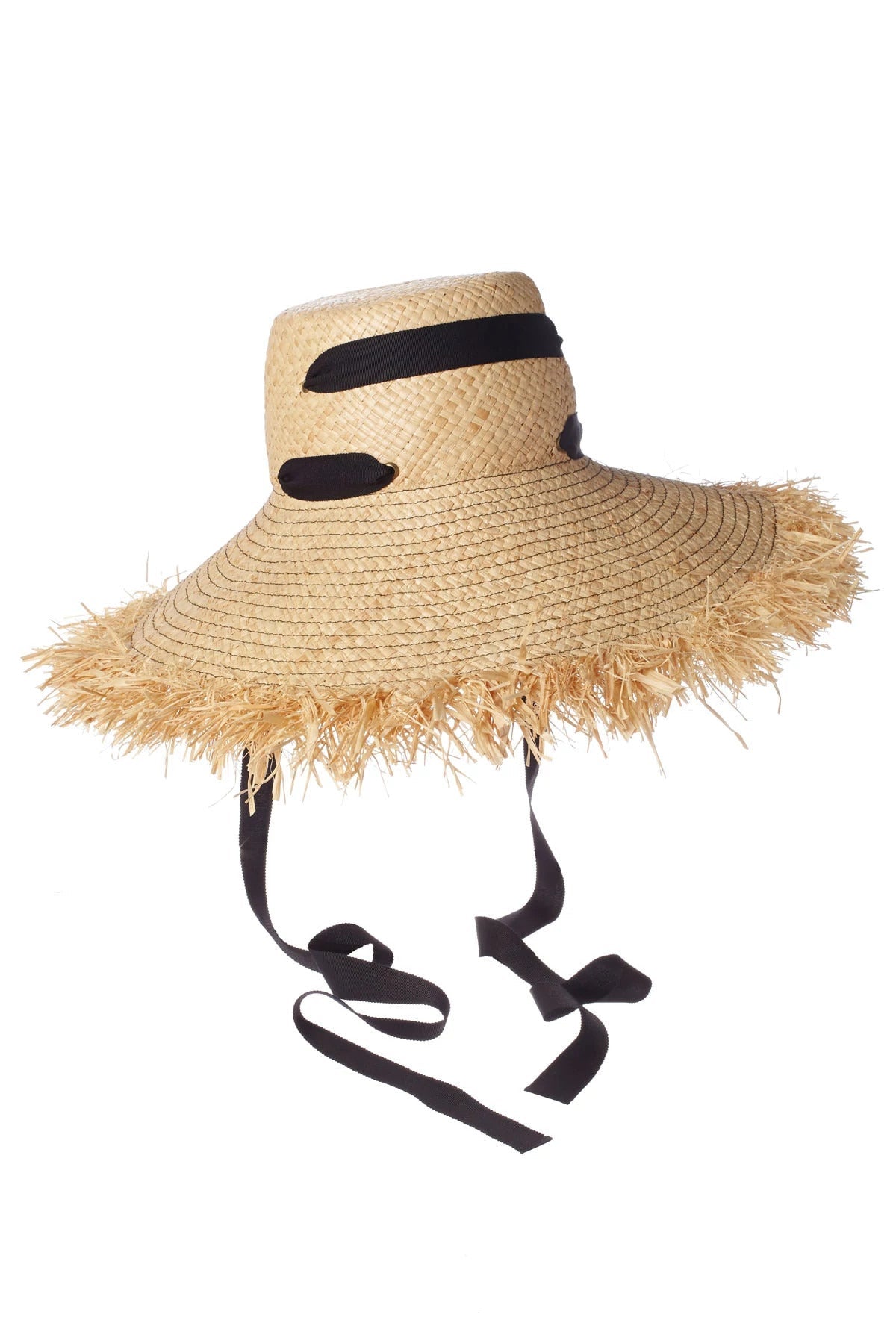 Lola Hats Alpargatas Ribbon Fringe Sun Hat