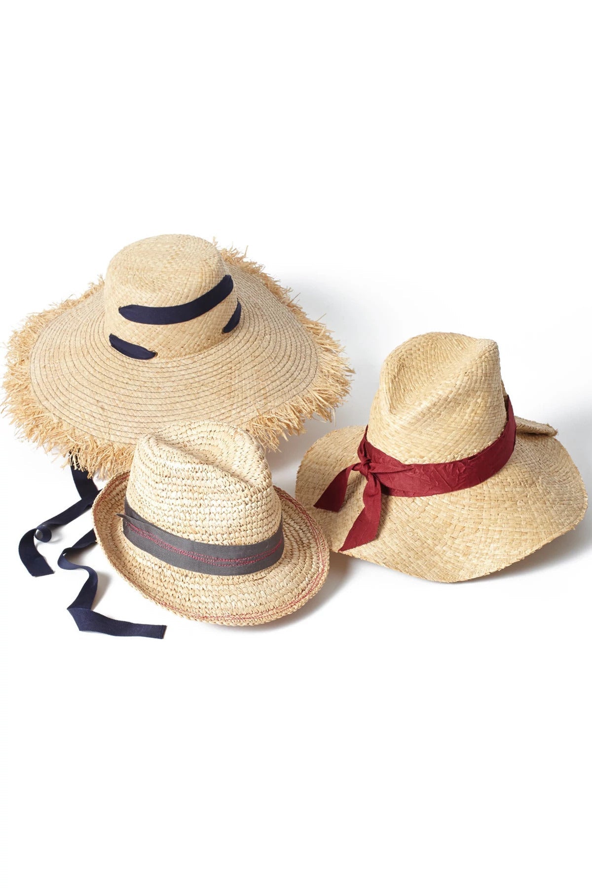 Lola Hats Alpargatas Ribbon Fringe Sun Hat