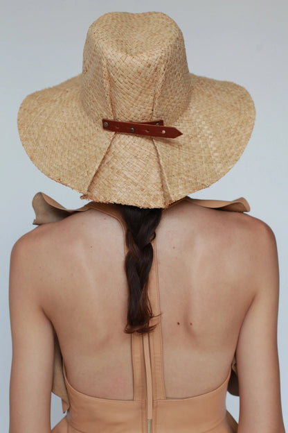 Lola Hats Commando Raffia Sun Hat