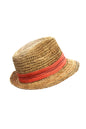 Lola Hats Tarboush Grosgrain Topstitched Fedora