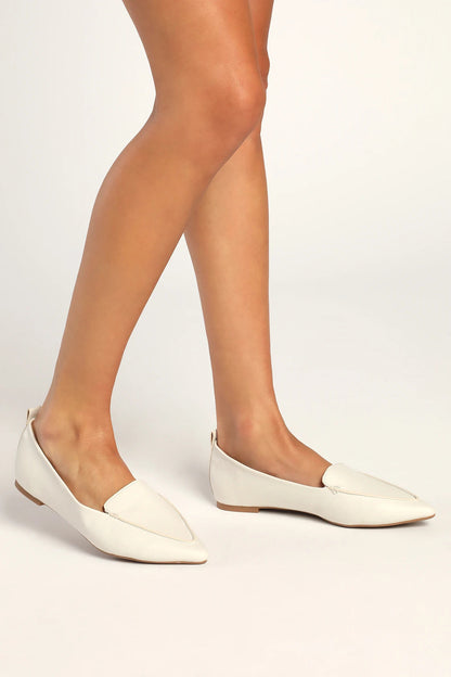 Lulus Women's Emmy Pointed Loafers