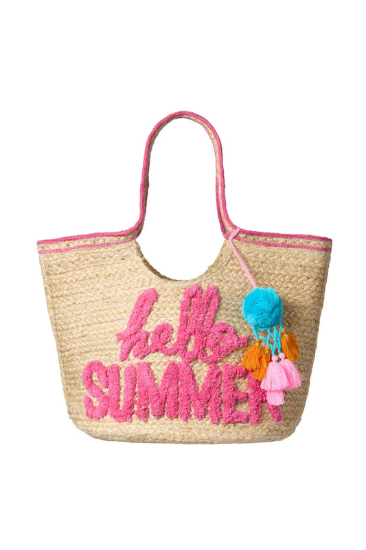 Shiraleah Hello Summer Beach Tote