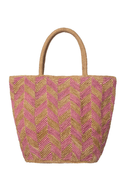 Mar Y Sol Chevron Tote Bag