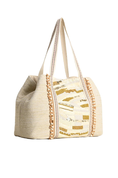 America & Beyond Embellished Tote