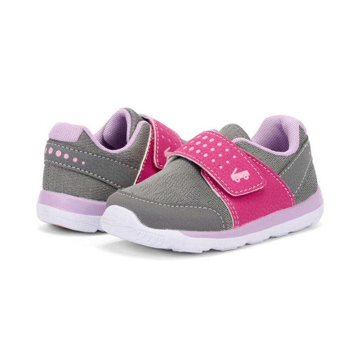 See Kai Run Girl's Ryder FlexiRun Gray/Berry