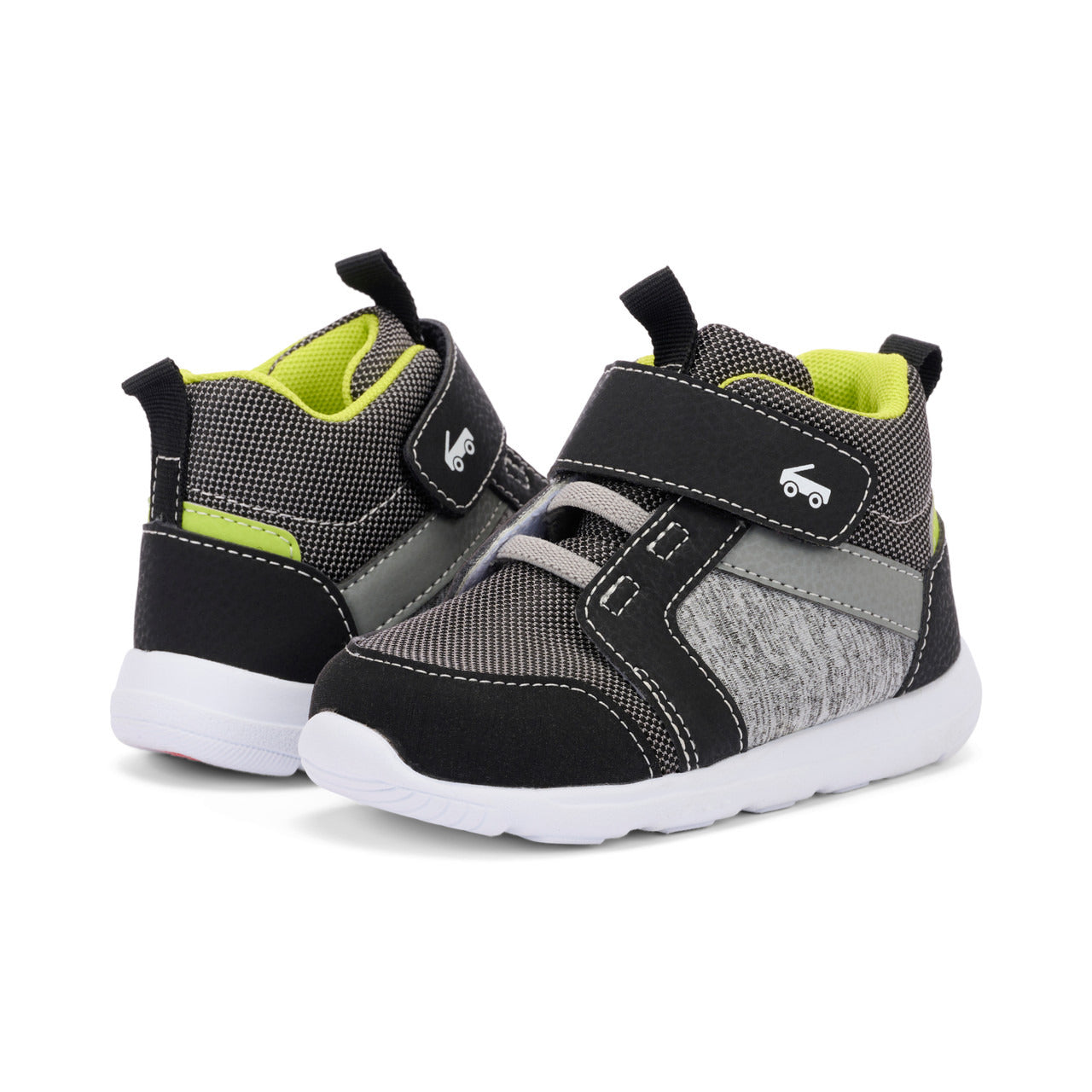 See Kai Run Ryder Lace High Top Flexirun Black