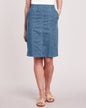 Blair Women's Knit Denim Skirt