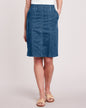 Blair Women's Knit Denim Skirt