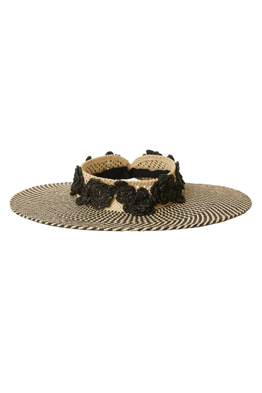 BTB Los Angeles Nita Floral Visor