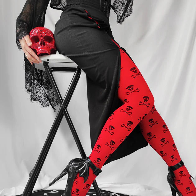 Snag Tights Women's Skullz - Poison Apple