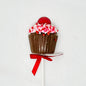 Mendocino Chocolate Company Solid Chocolate Cupcake Lollipop