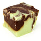 Mendocino Chocolate Company Chocolate Swirl Mint Fudge 4 oz