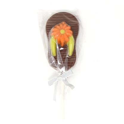 Mendocino Chocolate Company Chocolate Flip Flop Lollipop