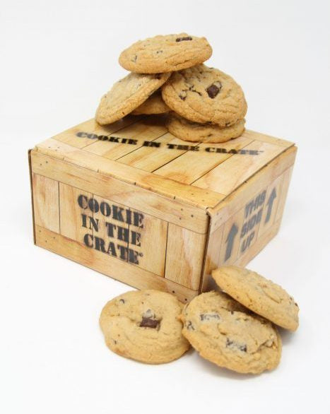 Mendocino Chocolate Company Cookie in the Crate – Chocolate Chunk