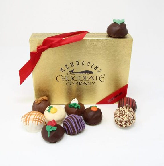 Mendocino Chocolate Company Assorted Truffles – Traditional Chocolate Collection