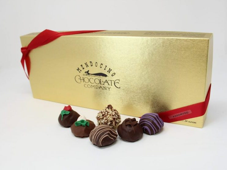 Mendocino Chocolate Company Truffles – Pacific Sunset Deluxe Chocolate Collection