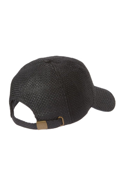 Wyeth Hats Woven Straw Baseball Cap