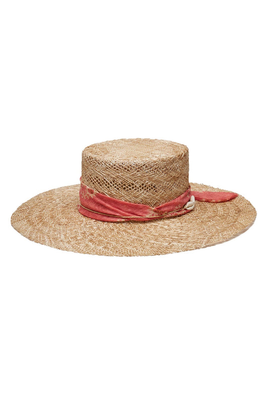 Wyeth Hats Ivy Straw Boater Hat