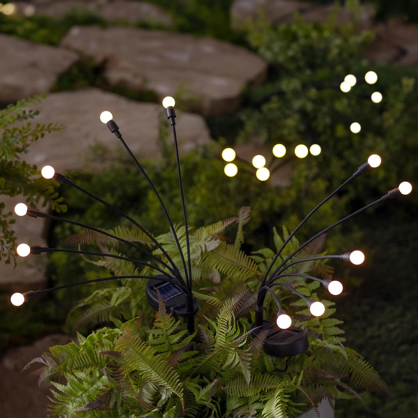 VivaTerra Solar Swaying Firefly Light Stakes