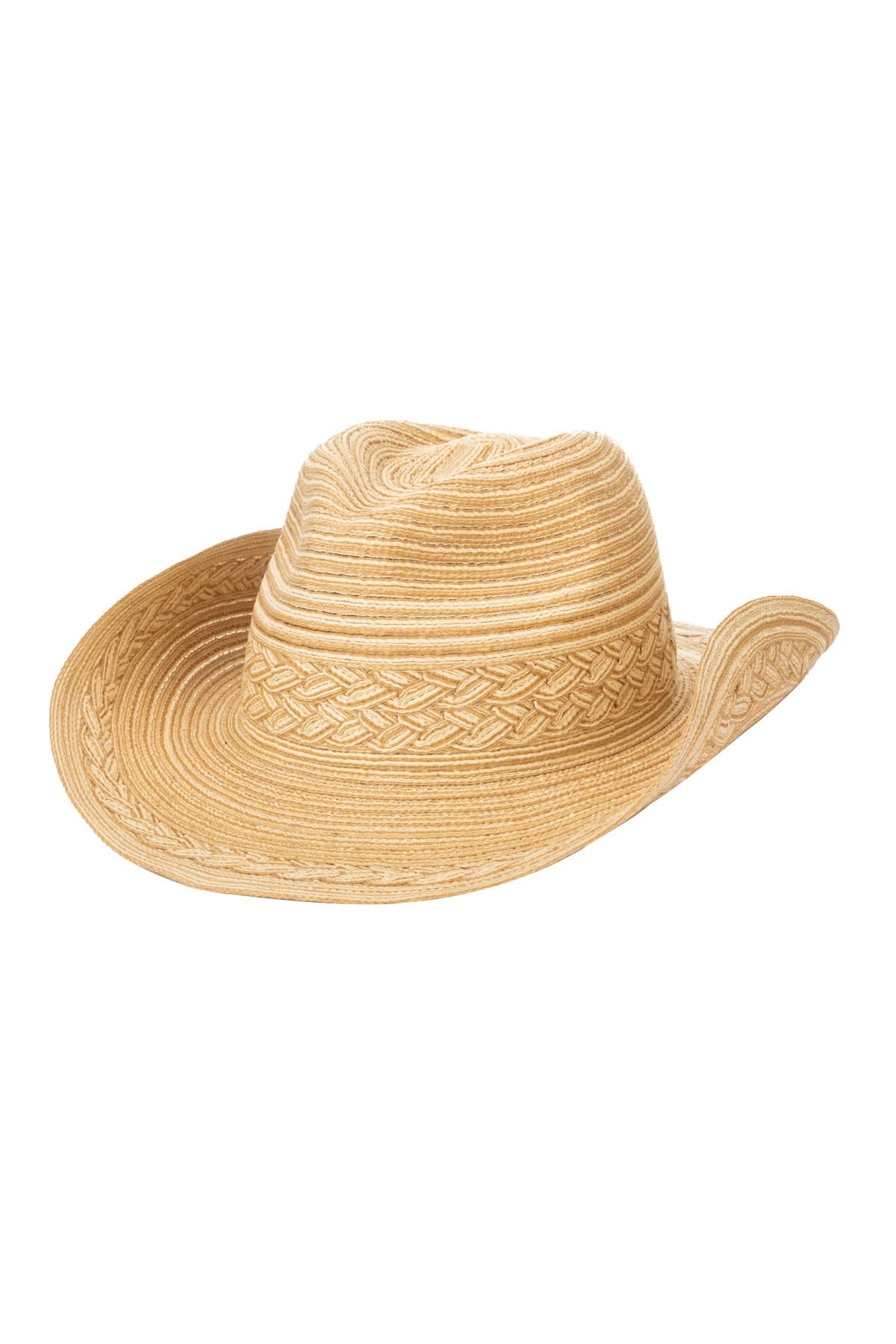 San Diego Hat Mixed Braid Cowboy Hat