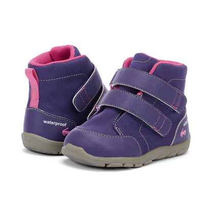 See Kai Run Girl's Skye Adapt Waterproof Purple