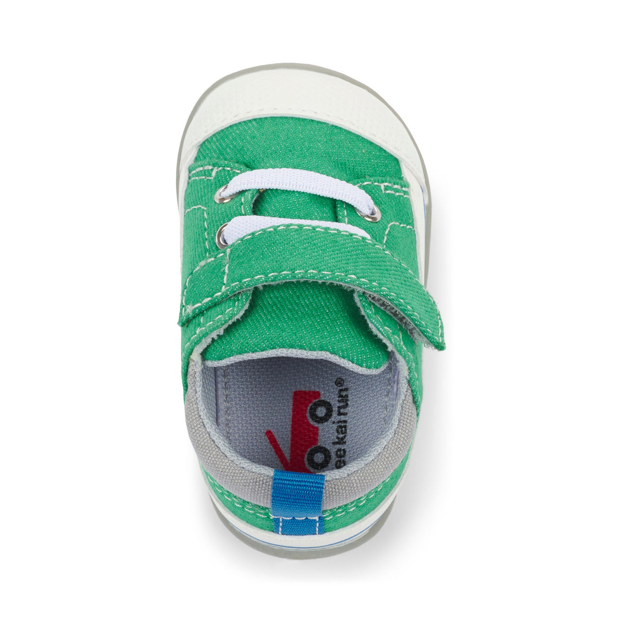 See Kai Run Boy's Stevie (First Walker) Green Denim