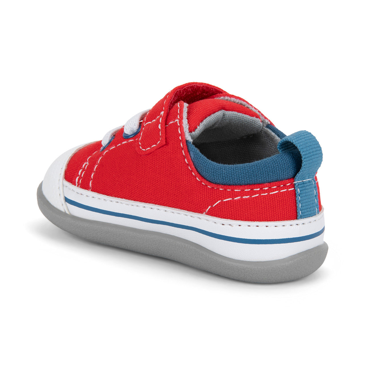 See Kai Run Boy's Stevie (First Walker) Red/Blue