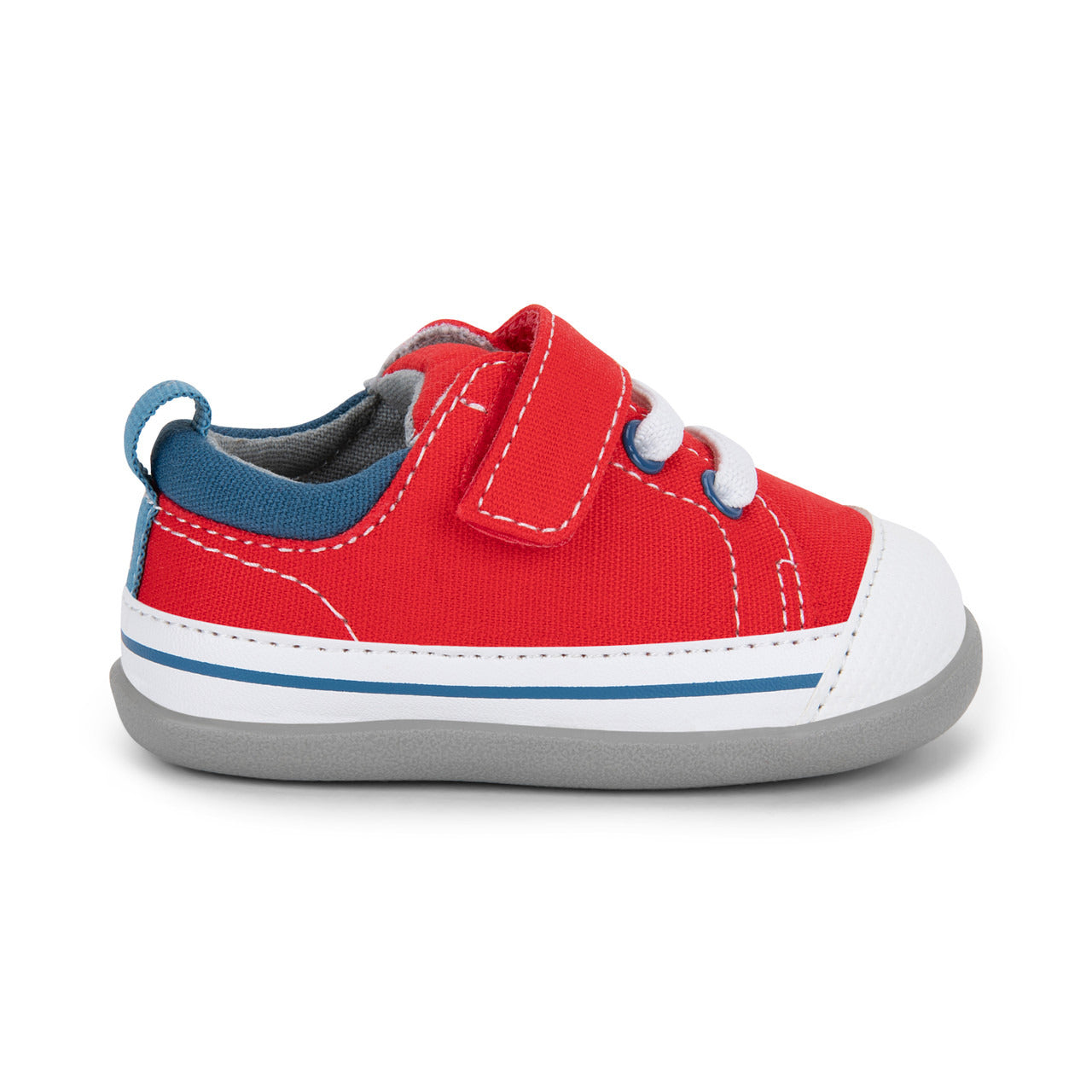 See Kai Run Boy's Stevie (First Walker) Red/Blue