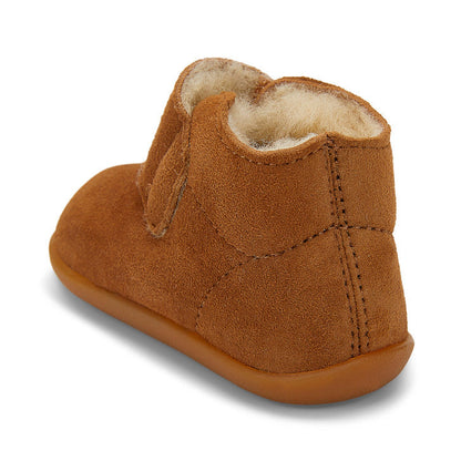 See Kai Run Boy's Avery (First Walker) Brown Shearling