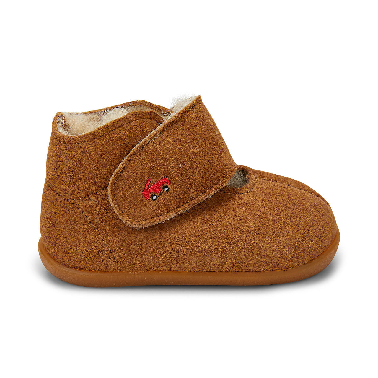 See Kai Run Boy's Avery (First Walker) Brown Shearling