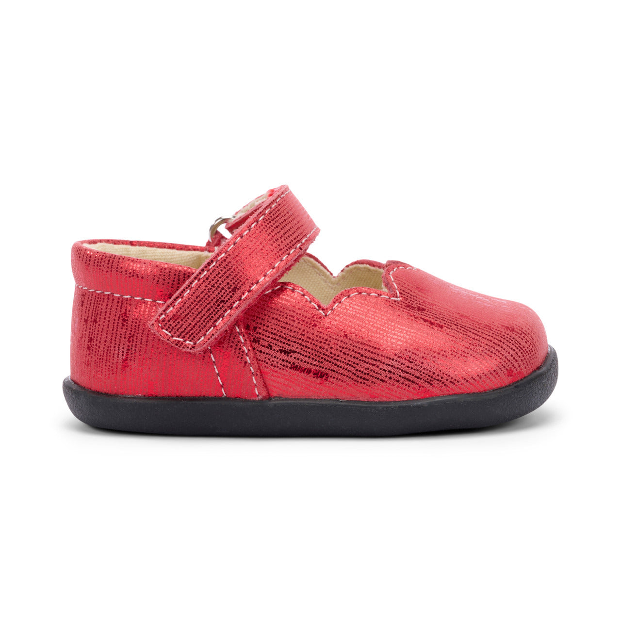 See Kai Run Girl's Susie (First Walker) Red Metallic