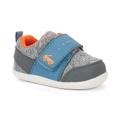 See Kai Run Boy's Ryder (First Walker) Gray/Blue