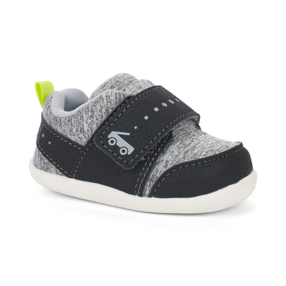 See Kai Run Boy's Ryder (First Walker) Gray/Black