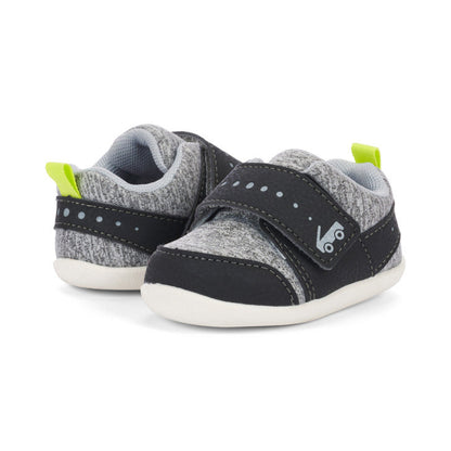 See Kai Run Boy's Ryder (First Walker) Gray/Black