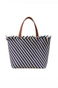 Naghedi Havana Medium Tote Striped