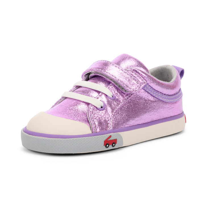 See Kai Run Girl's Kristin Purple Shimmer