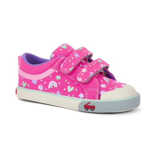 See Kai Run Girl's Robyne Hot Pink/Happy